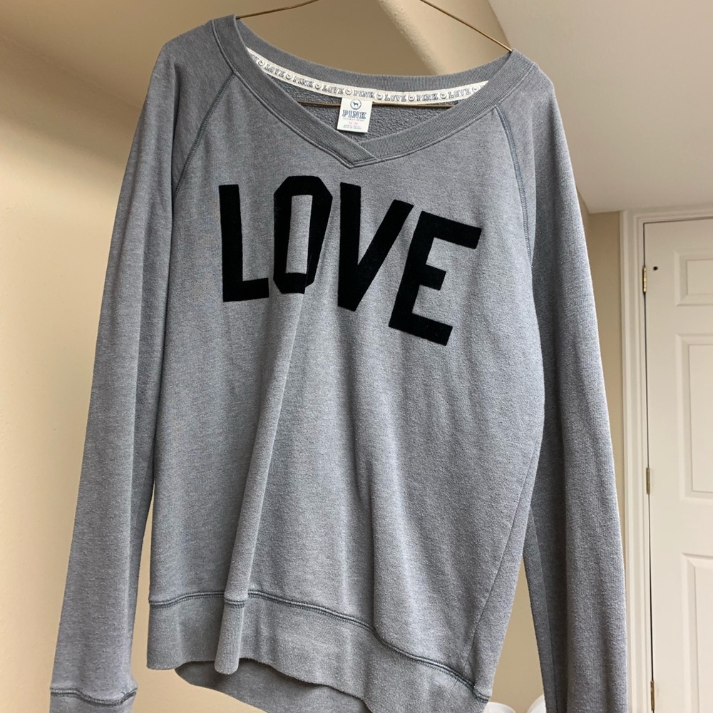 Pink nation long sleeve shirt